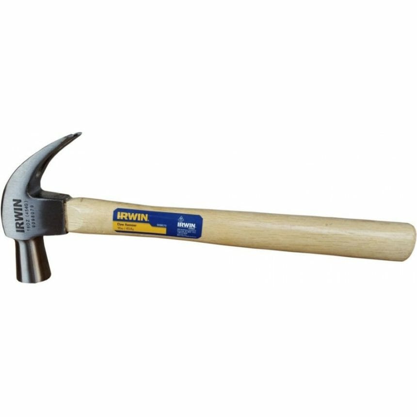 thumbnail image 2 of IRWIN 16 Oz Rip Claw Hammer - Textured Grip, Magnetic Nail Starter, Smooth Face For Finish Work 2 of 4