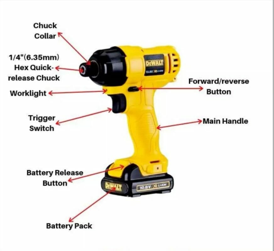 DeWalt 12V Impact Driver With 18 Accessories Set Suntat Sdn Bhd